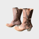 Amparo | Botas de invierno para mujer con forro cálido y tacón