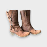 Amparo | Botas de invierno para mujer con forro cálido y tacón