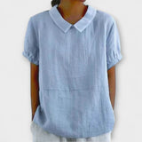 Lia - Blusa de Manga Corta