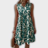 Isabel - Vestido floral de verano con volantes
