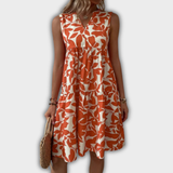 Isabel - Vestido floral de verano con volantes