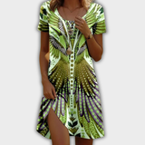 Maja | Elegante vestido de verano con flores