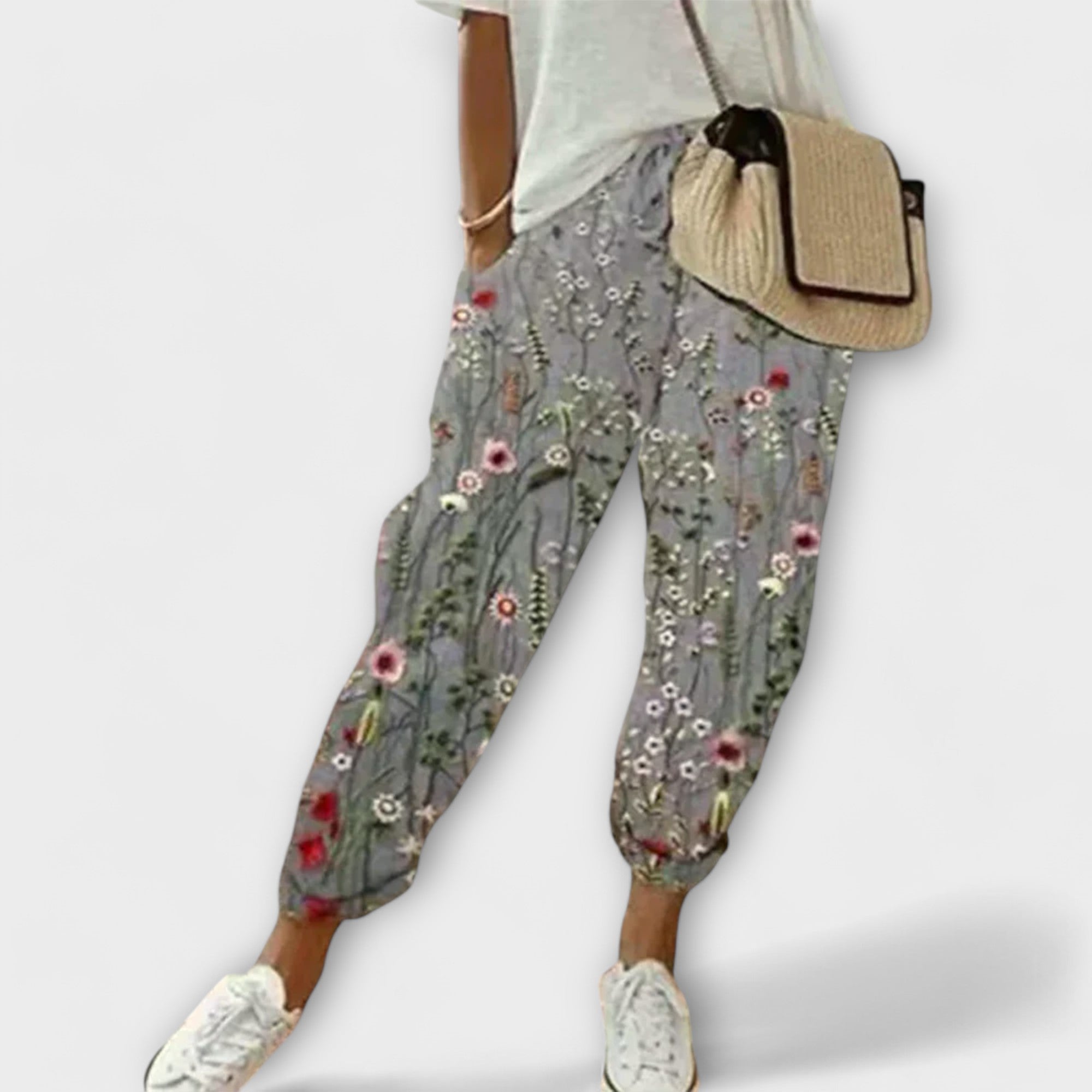 Burga – Pantalones Cómodos de Lino y Algodón