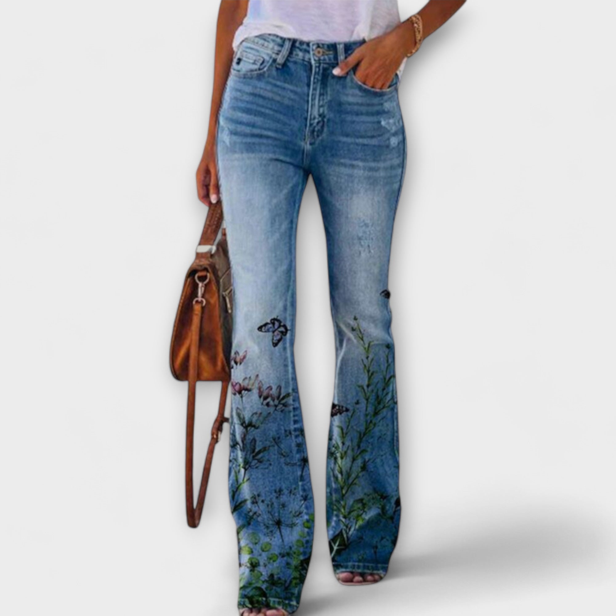 Pantalones de flores
