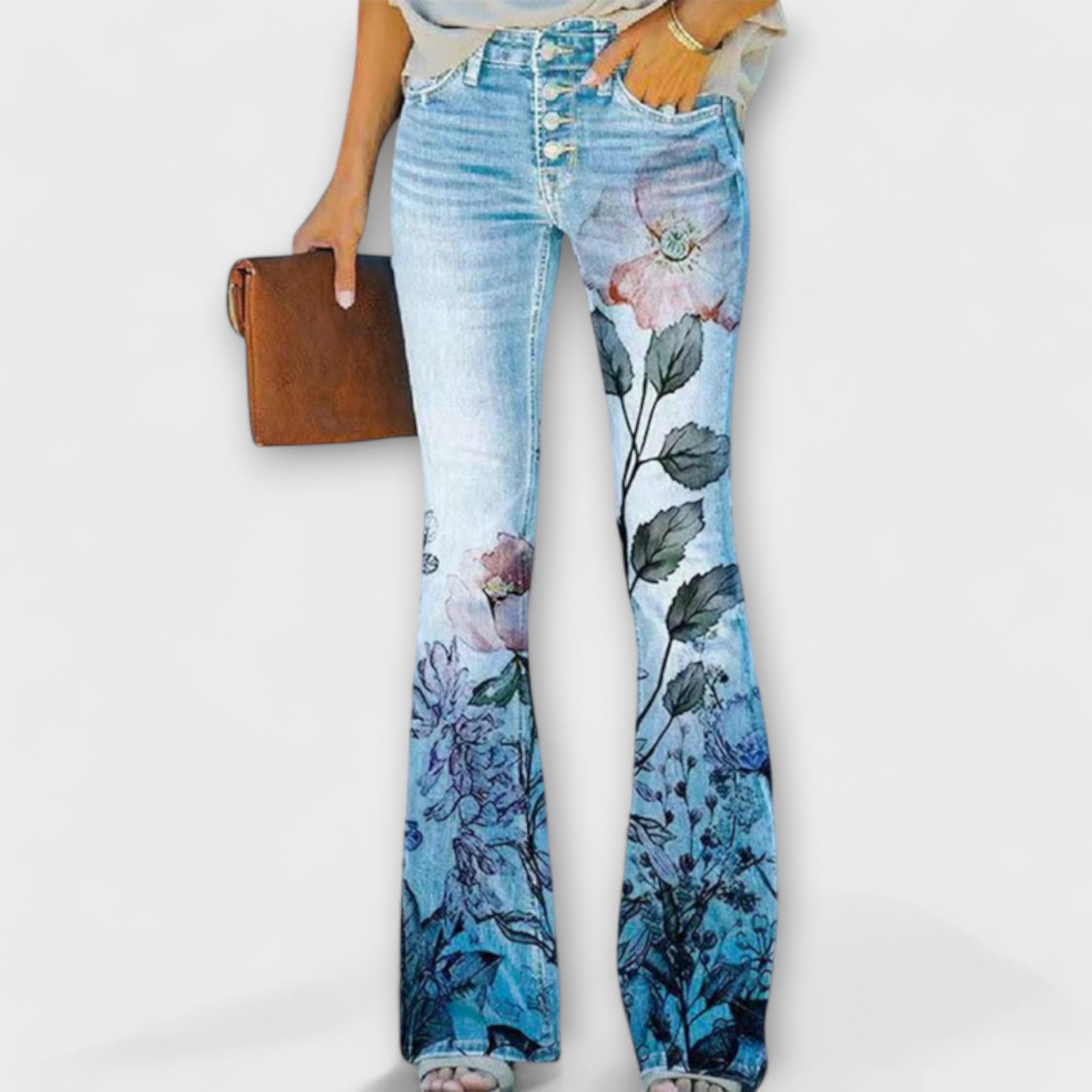 Pantalones de flores