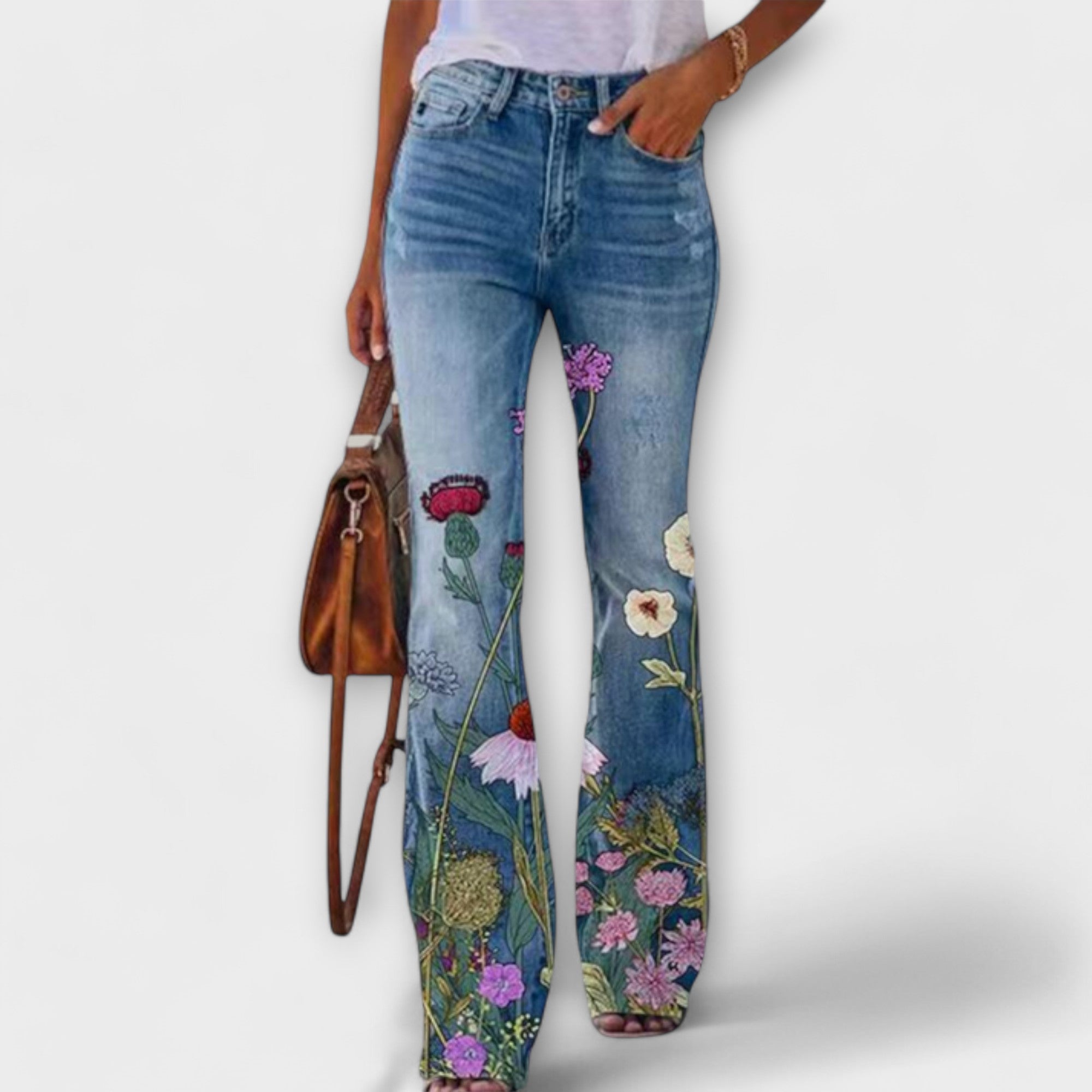 Pantalones de flores