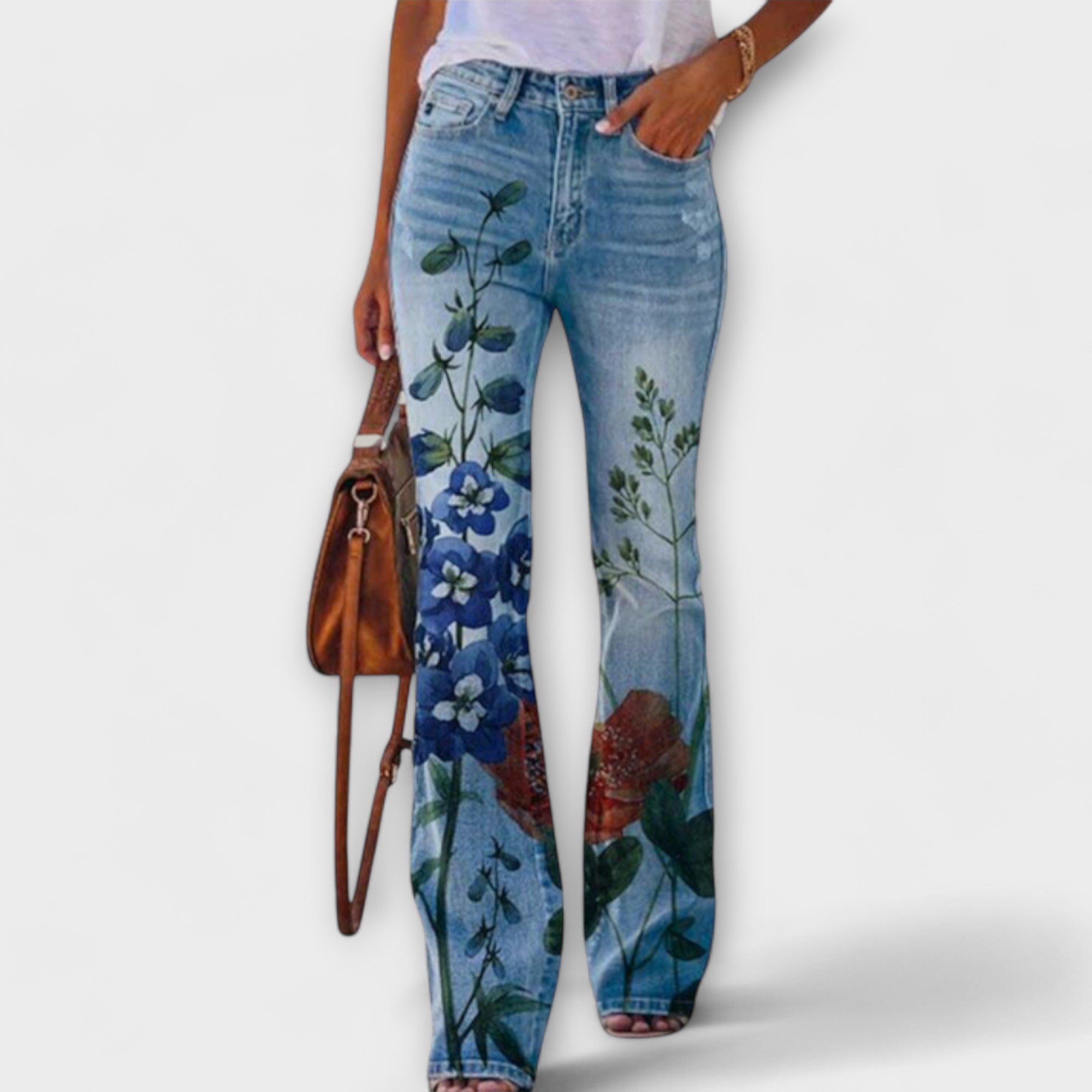 Pantalones de flores