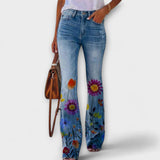 Pantalones de flores