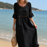 Vestido Helene - detalle de tela
