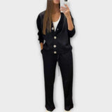 Chantal – Conjunto de Cárdigan y Pantalón