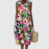 Amelia | Vestido de verano ligero sin mangas