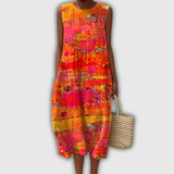 Elizabeth | Vestido ligero sin mangas de verano