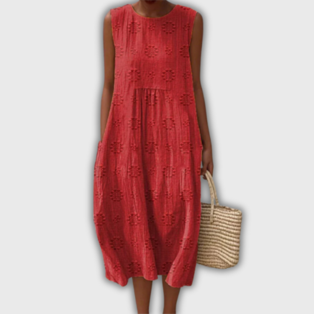 Liora - Vestido sin mangas hecho a mano