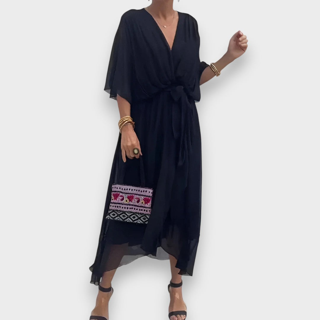 Mónica | Vestido con escote en V