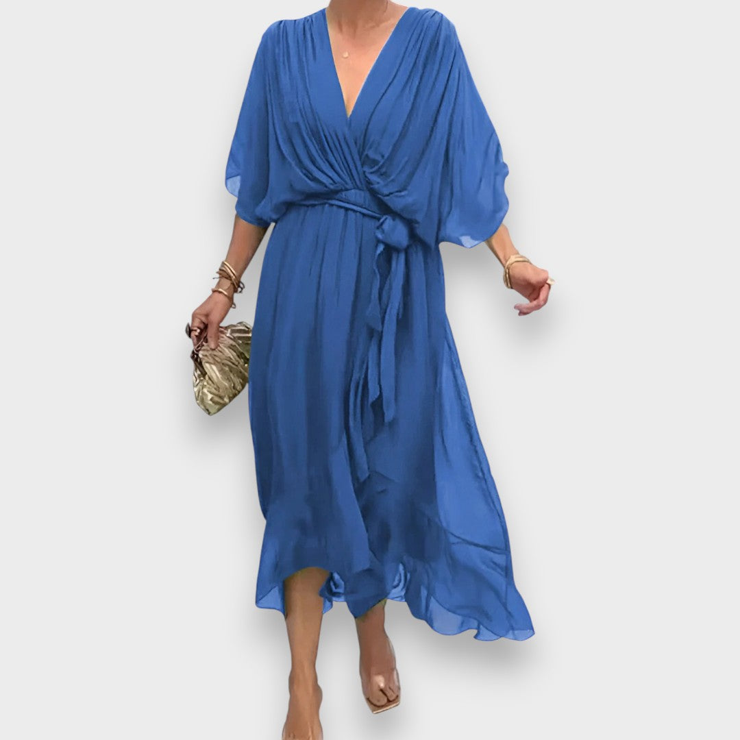 Mónica | Vestido con escote en V