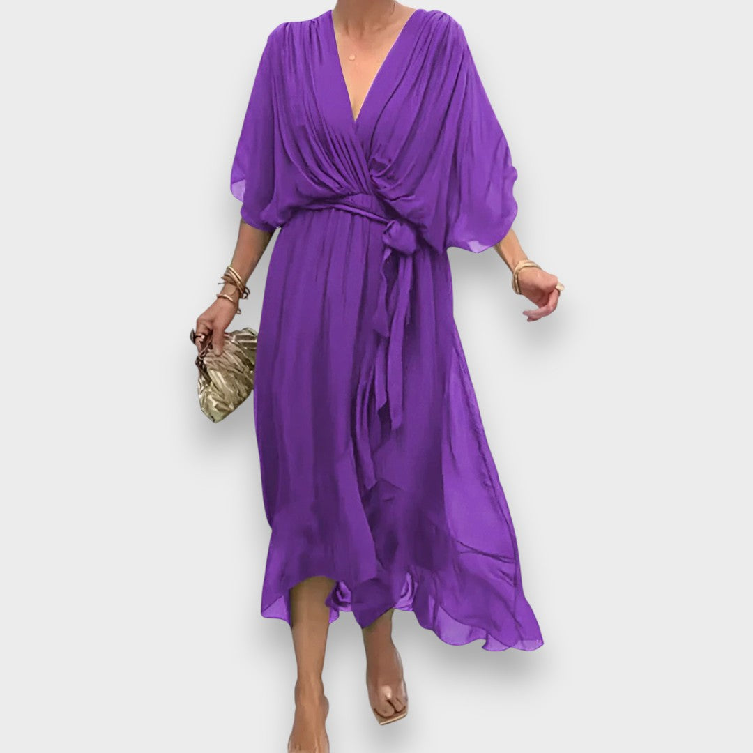 Mónica | Vestido con escote en V