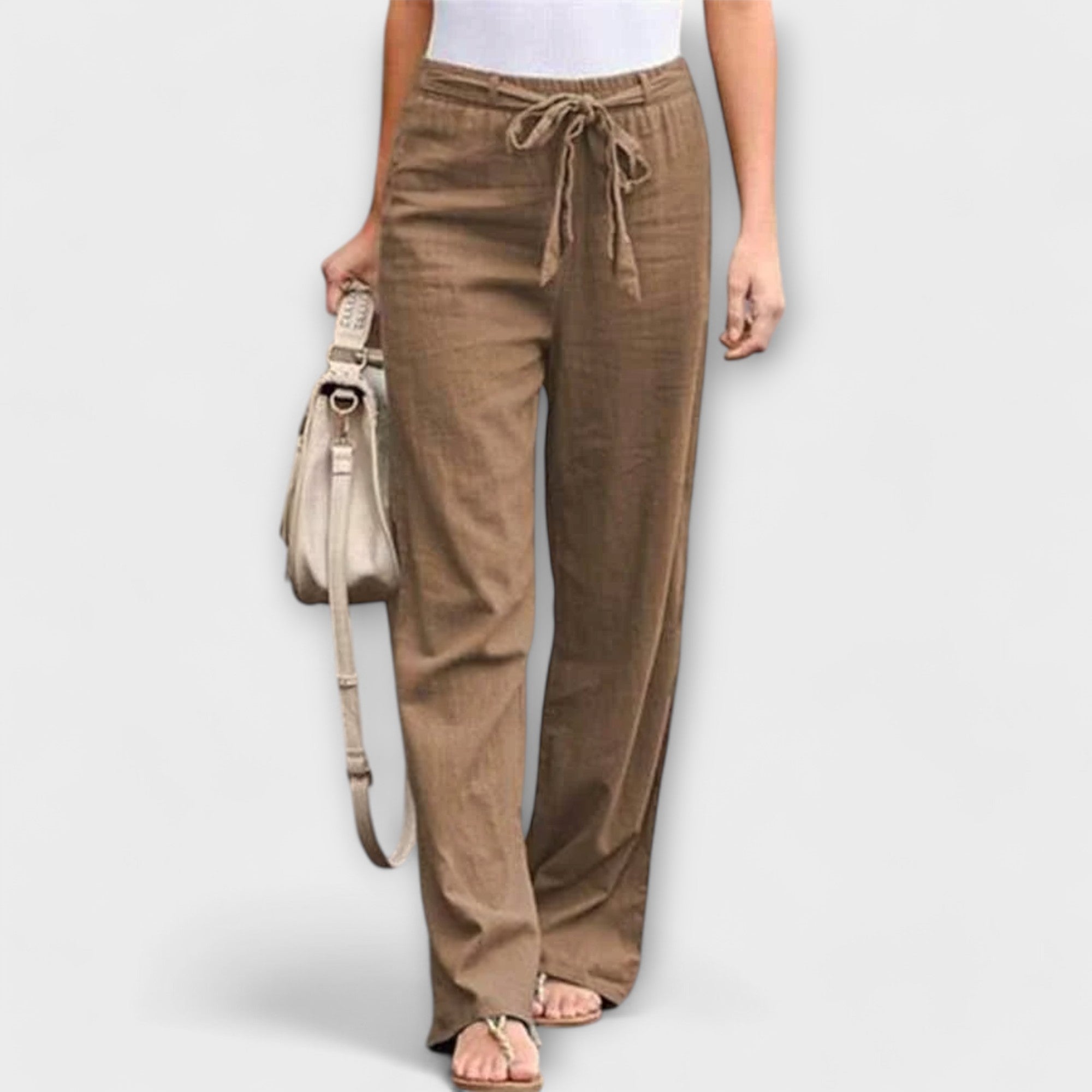 Loreen – Pantalón de lino ligero