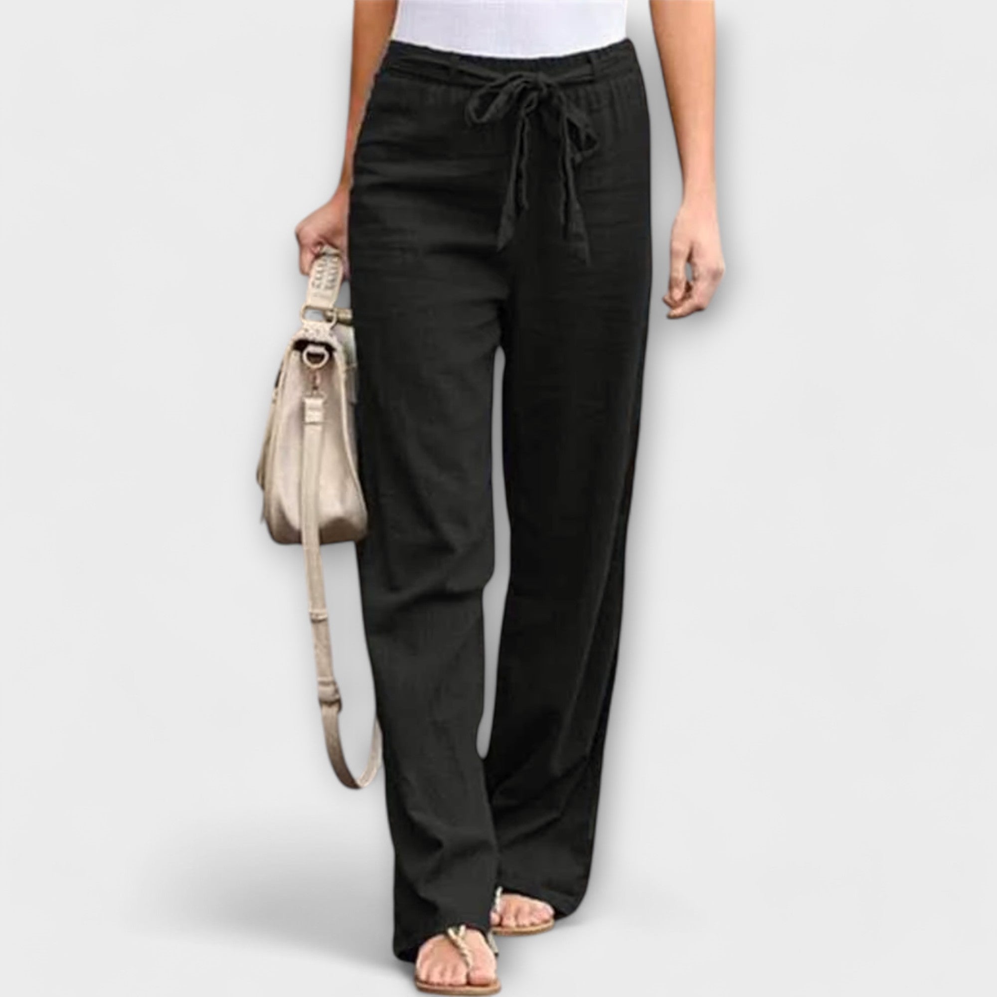Loreen – Pantalón de lino ligero