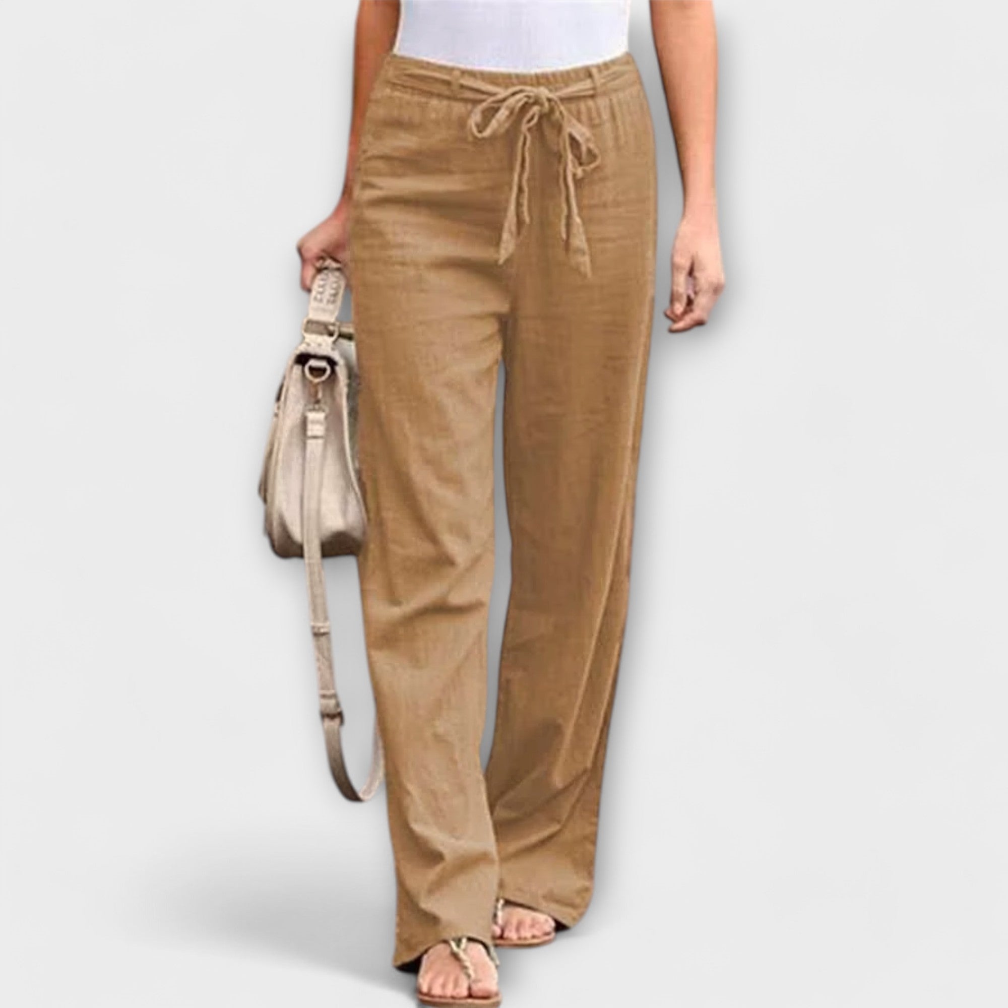 Loreen – Pantalón de lino ligero