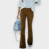 Pantalones Chloe I Cord de pierna acampanada