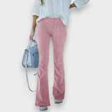 Pantalones Chloe I Cord de pierna acampanada