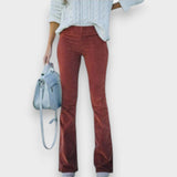 Pantalones Chloe I Cord de pierna acampanada