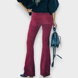 Pantalones Chloe I Cord de pierna acampanada