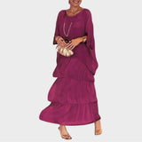 Nora | Vestido de chifón elegante estilo boho para uso diario