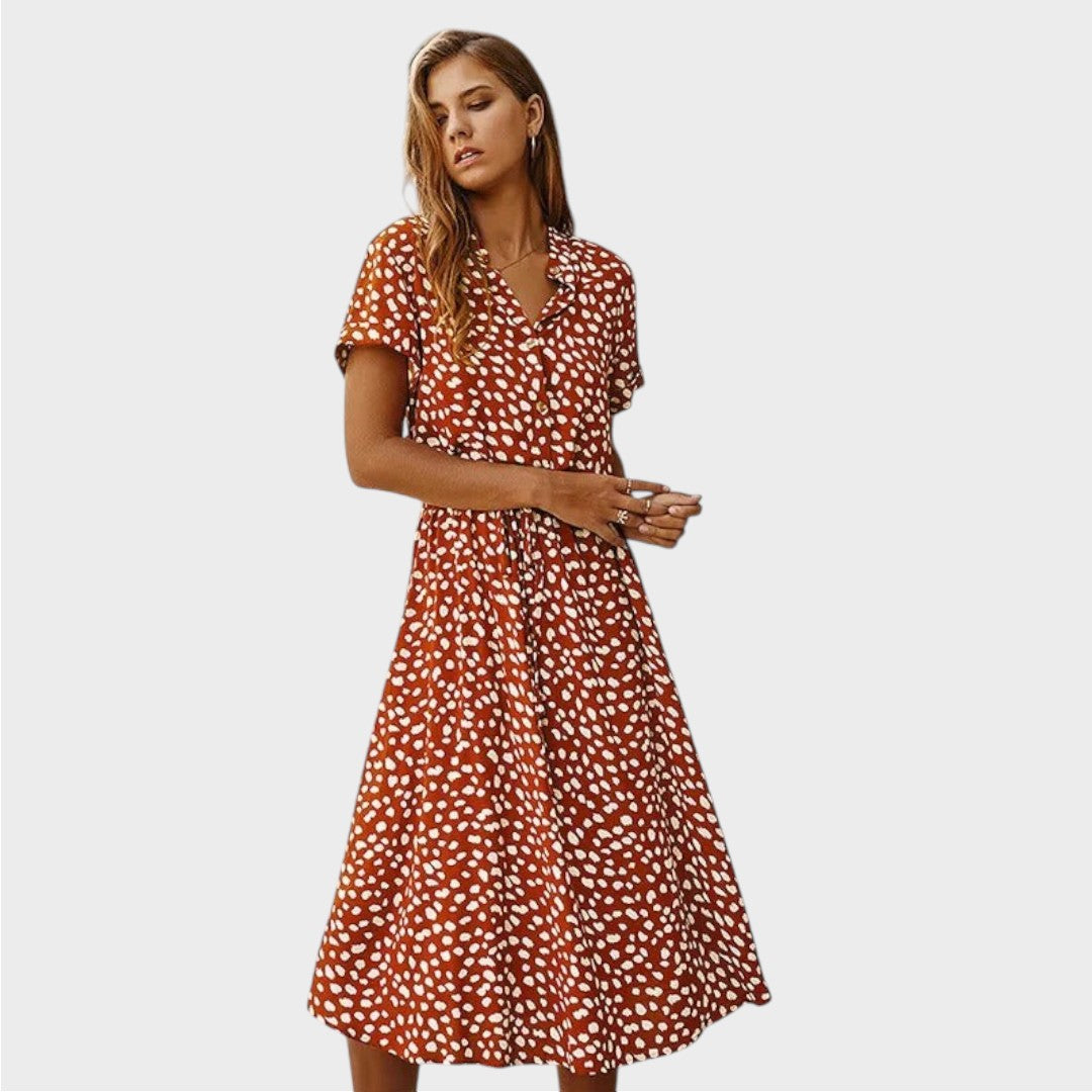 Madelina | Elegante vestido de verano multicolor