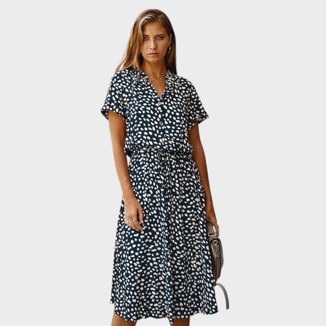 Madelina | Elegante vestido de verano multicolor