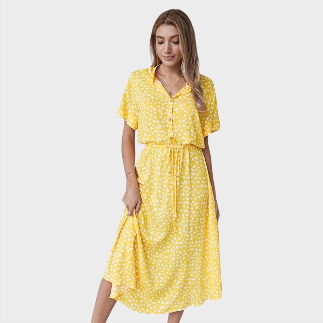 Madelina | Elegante vestido de verano multicolor