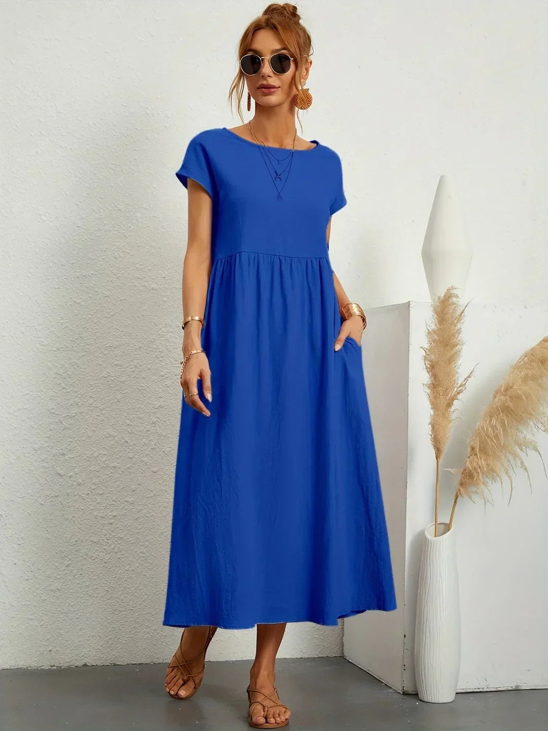 Vestido Gabrielle - Azul Cielo