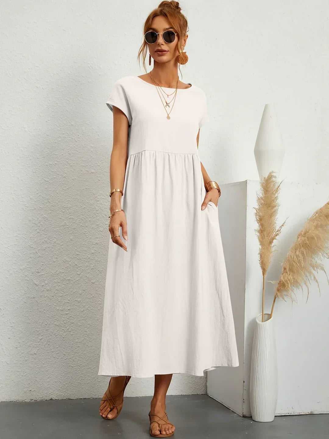 Vestido Gabrielle - Blanco