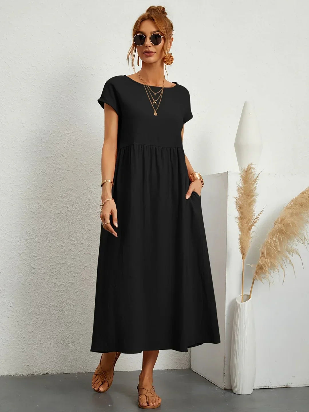 Vestido Gabrielle - Negro