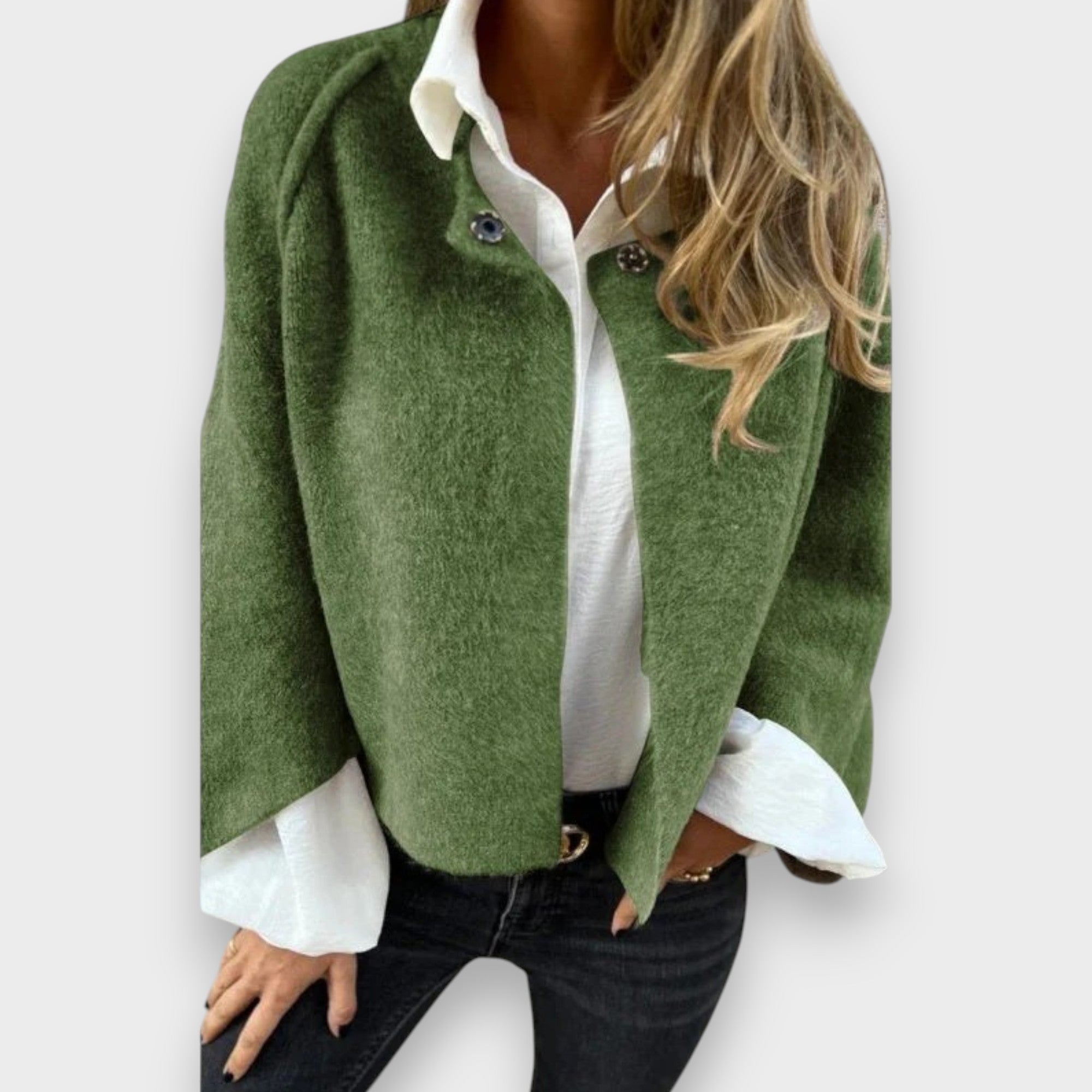 Annie | Chaqueta Corta con Elegantes Mangas Acampanadas