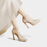 Zapatos de Tacón Evette de Piel