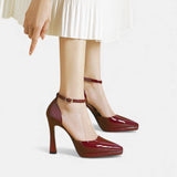 Zapatos de Tacón Evette de Piel