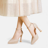 Zapatos de Tacón Evette de Piel