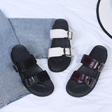 Paige | Cómodas sandalias de plataforma para verano con cierre de hebilla