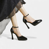 Zapatos de Tacón Evette de Piel