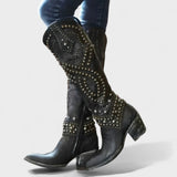 Mia | Botas altas de estilo western