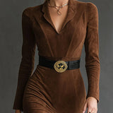 Vestido Midi Retro