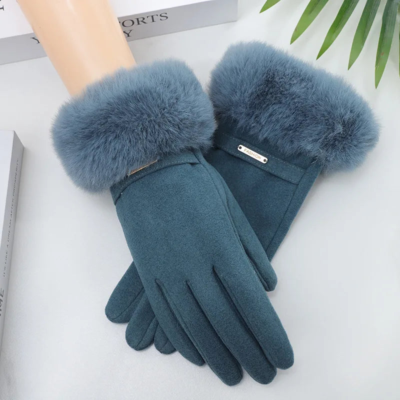 Siberiano | Guantes de piel Aurora