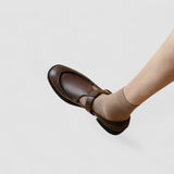 Avery - Zapatos Ortopédicos Mary Jane con Punta Cuadrada