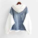 Flurina | Chaqueta vaquera con capucha