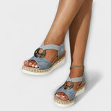 Hermia – Sandalias casuales para mujer