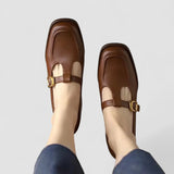 Elizabeth - Zapatos Mary Jane con Tira en T Ortopédicos