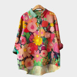Yvonne | Blusa prémium con detalles de encaje
