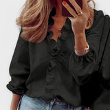 Amie – Elegante Blusa con Volantes