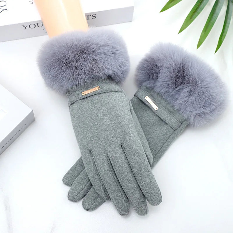 Siberiano | Guantes de piel Aurora